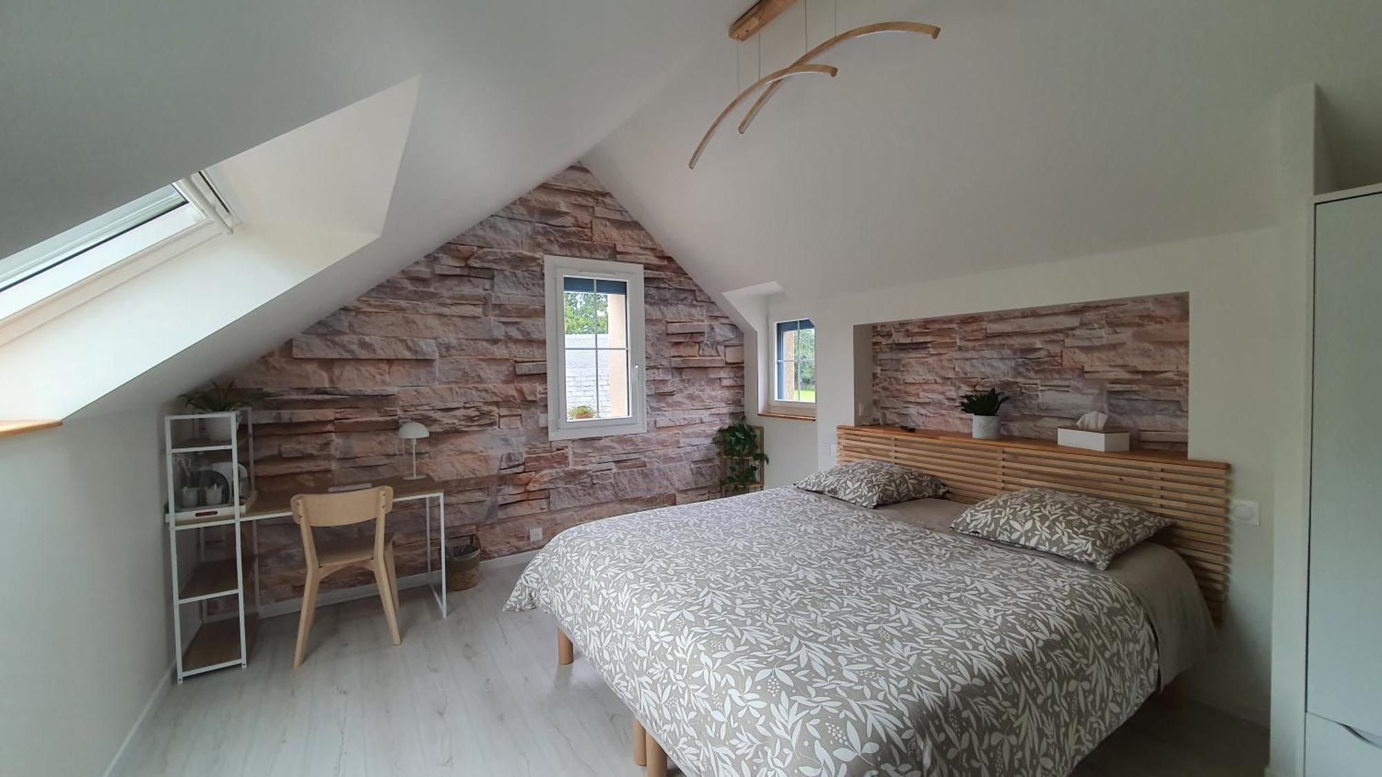Au Fil De L'Eau Bed & Breakfast La Chapelle-Saint-Aubin ภายนอก รูปภาพ